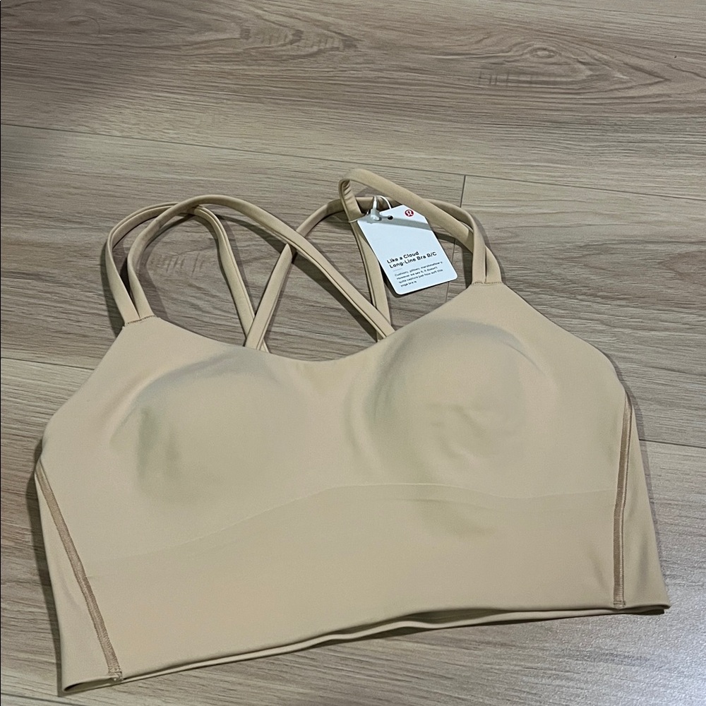 Lululemon like a cloud long line bra